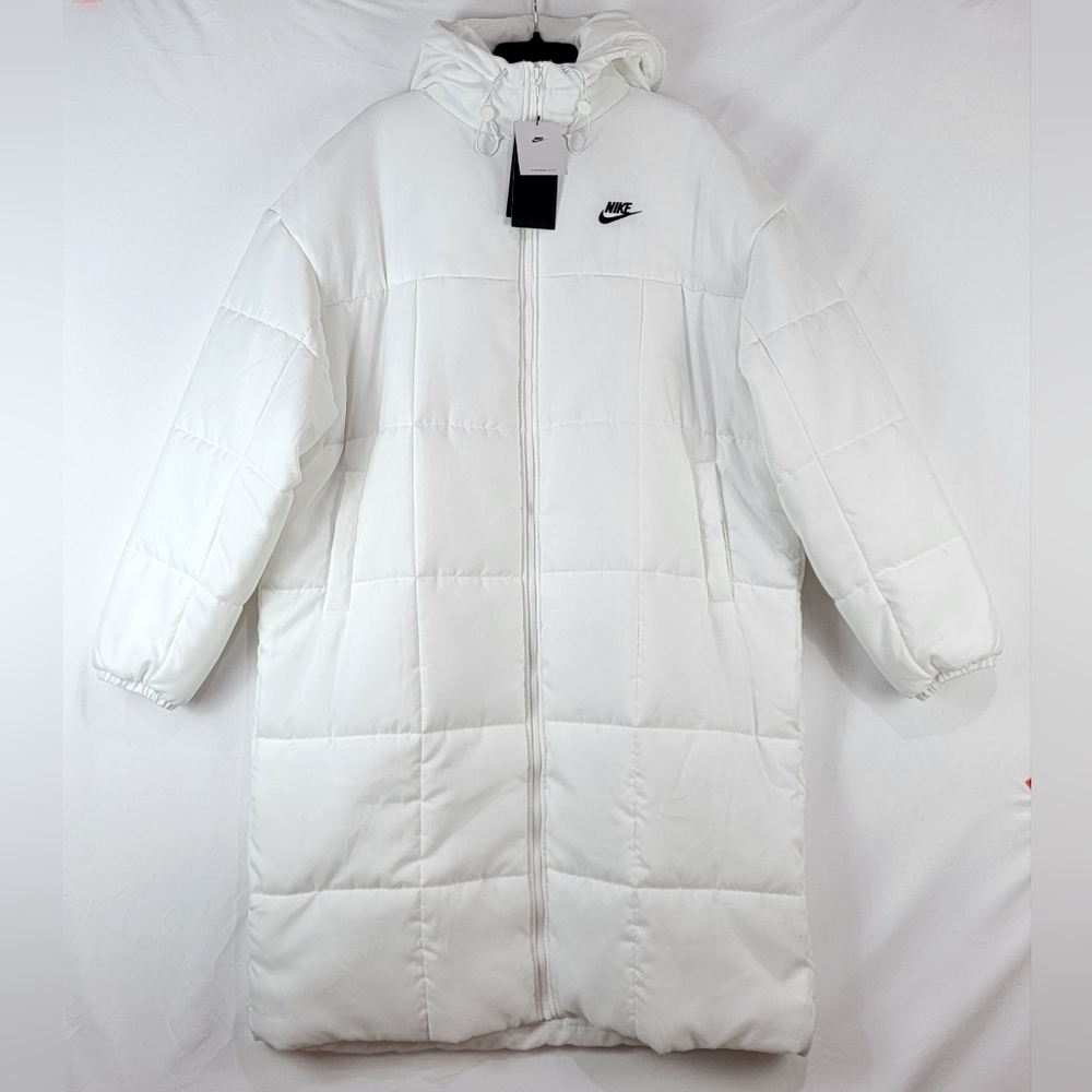 $170 Nike Womens Sportswear Therma-FIT Classics Parka Long Coat Jacket - Picture 7 of 12